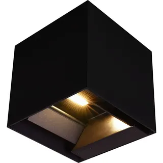 V-Tac Außenwandleuchte Solar 9 W 15,0 cm schwarz