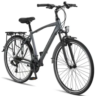 licorne bike gmbh Life M-V-ATB 28 Zoll RH 48 cm grau/schwarz