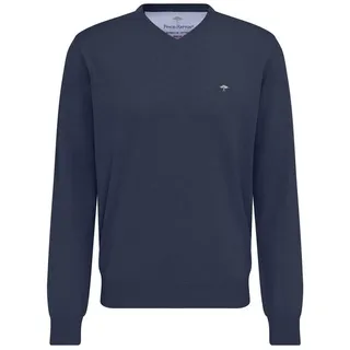 FYNCH-HATTON Rundhalspullover blau 3XL