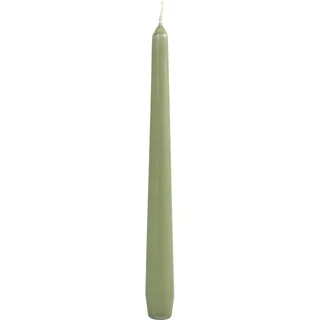 Duni Leuchterkerzen, getaucht 245 x Ø 22 mm Pistaziengrün, 100 Stk/Krt (2 x 50 Stk)
