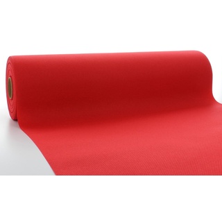 Sovie HORECA Tischläufer Rot aus Linclass® Airlaid 40 cm x 24 m, 4x1 Stück