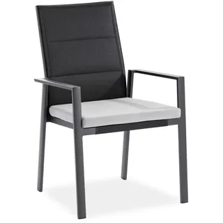 Niehoff Nancer Stapelsessel 63 x 61 x 95 cm schwarz