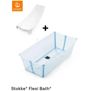 Stokke Flexi Bath X-Large faltbare Babywanne-Set inkl. Einsatz | Taupe