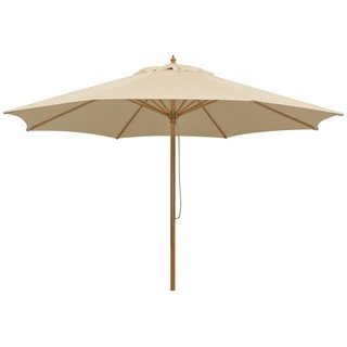 Schneider Schirme Sonnenschirm  Malaga , creme , Maße (cm): H: 257  Ø: 300