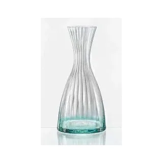 Bohemia Karaffe Kristall, Krug Cristall, Kristall, Model Kate Optic, grün, 1200 ml (Karaffe Grün)