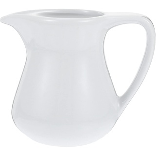 Cabilock Keramik Kanne Porzellan Krug 200ML Milchkännchen Kleine Kaffeekanne Milchkanne Teekanne Sahnekännchen Soßenkanne Wasserkanne Saucen Schälchen Milch Karaffe Sauciere für Kaffee Wasser