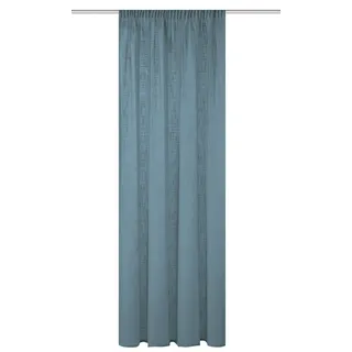 HOMEbasics Softy Kombiband 140 x 160 cm Rauchblau 1x