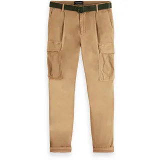 Scotch & Soda Herren Hose Cargo Pant 155028-0768 32/32 - Sandstone - 32/32