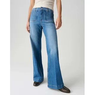 opus pants Melly Crisp Regular Fit Blau 38/32