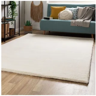Steffensmeier Wollteppich Agadir, Rechteckig, Berber Teppich aus Marokko, handgeknüpft weiß 200 cm x 300 cm