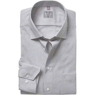 Marvelis Herren, Businesshemd Langarm Comfort-Fit,Chambray,New Kent - 44