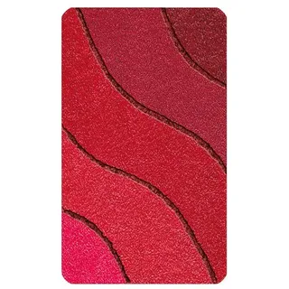 KLEINE WOLKE Wave Rot 55 x 55 cm