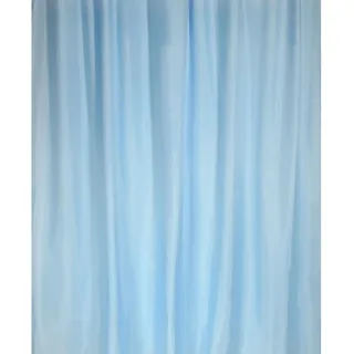 MSV Cotexsa by Premium Anti-Schimmel Textil Duschvorhang - Anti-Bakteriell, waschbar, 100% wasserdicht, mit 12 Duschvorhangringen - Polyester, „Uni“ 180x200cm – Made in Spain - (Blau)