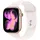 GPS 46mm Rose Gold Aluminium Sport Band light blush S/M