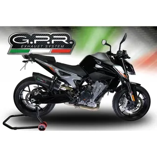 GPR EXHAUST SYSTEMS Gpr Endschalldämpfer Ktm Duke 790 2021/2024 e5 Furore Evo4 Nero SP