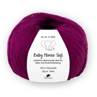 Pro Lana Baby Merino Soft 38 bordeaux