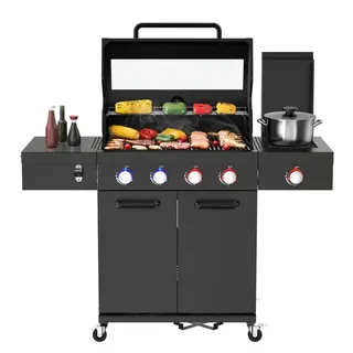 El Fuego Gasgrill Gasgrill "Kingsten Nocturne" von El Fuego®, 4 + 1 Brenner