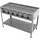 6-flammig 1140 x 530 x 800 cm Edelstahl inkl. Rost