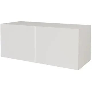 altdecor ELIO Lowboard 100 cm x 40 cm x 40 cm Weiß Holz