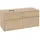 Waschbeckenunterschrank 120 x 55 cm Nordic Oak