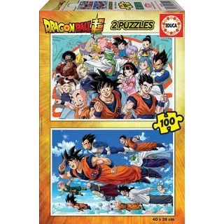 Educa Borrás 2x100 Dragon Ball