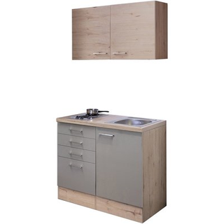 Flex-Well Riva 100 cm quarzit cubanit/San Remo Eiche