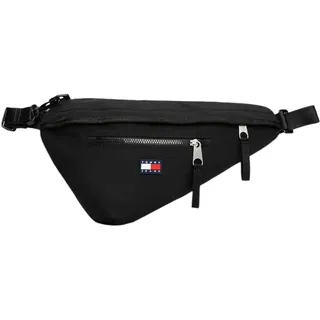 Tommy Jeans Herren Gürteltasche Polyamid AM0AM13392, Schwarz , Einheitsgröße