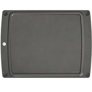 Epicurean 505-201502003 All-In-One Schneidebrett mit rutschfesten Füßen, 49,5 cm x 36,8 cm, schiefer/schwarz