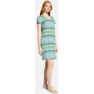 Betty Barclay Sommerkleid Blau/Grün 46
