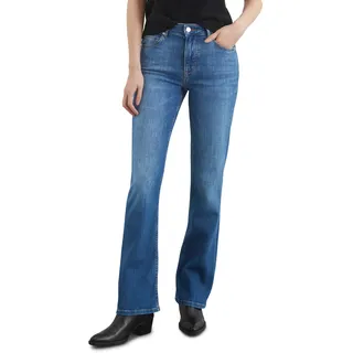 Marc O'Polo Bequeme Jeans Model Kiruna flared, blau 27/32