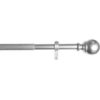 Gardinenbox Ausziehbare Gardinenstange »Köln« 170-335 cm Silber Ø22/25 mm Komplettset zum sofortigen Montieren, 2021191