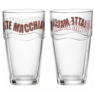 Ritzenhoff & Breker Becher Figaro Latte-Macchiato 320 ml, Glas braun