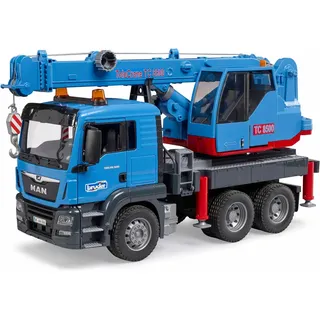 Bruder 03771 - Kran-LKW Blau 1:16