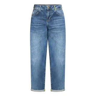 Cartoon Used Look-Jeans mit Waschung 42