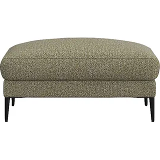 FLEXLUX Pouf Belle Polsterhocker, Sitzhocker, Skandinavisches Design, In hochwertiger Verarbeitung grün