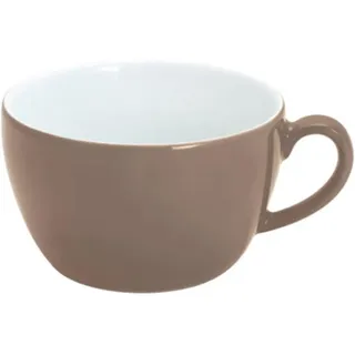 KAHLA 204708A72648C Pronto Colore Cappuccino-Obertasse 0,25 l warm gray|Braun Tasse aus Porzellan
