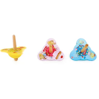 Small Foot - Display Kreisel Lillebi Spielzeug, Mehrfarbig (1)