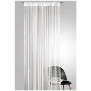 heimtexland Fadengardine Stangendurchzug 160 x 160 cm Weiß 1 St