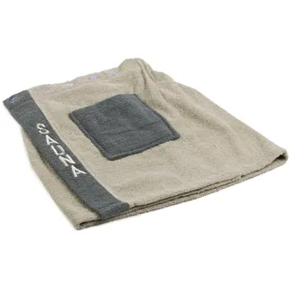 Gözze Sauna Saunakilt 50 x 136 cm taupe 