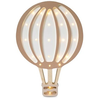 Lampe Heißluftballon, hell-braun | Little Lights