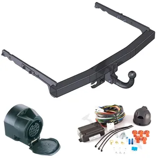 AHK Anhängerkupplung mit Elektrosatz 13 polig für Ford Mondeo IV Schrägheck,Kombi,Stufenheck 07- Anhängevorrichtung Hängevorrichtung - starr, mit angeschraubtem Kugelkopf