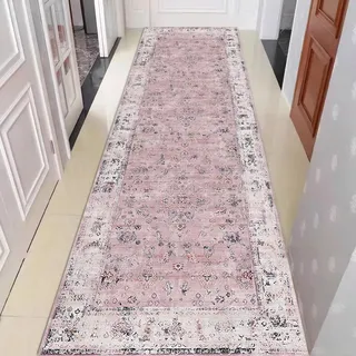 Waschbarer Läufer, Antirutsch, 60 x 240 cm, Kaschmir-Effekt für die Küche
