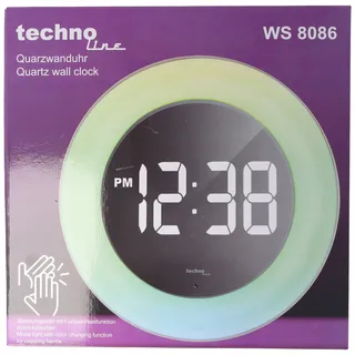 Technoline WS 8086 25,4 cm weiß