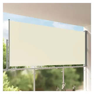 vidaXL Seitenmarkise 160 x 300 cm Creme Polyester