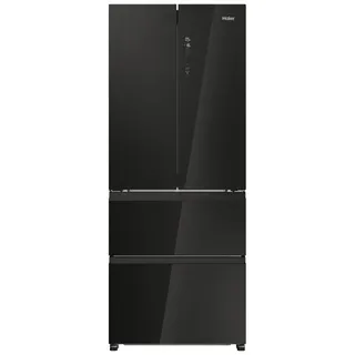 Haier HFR3718ENGB 70 Serie 3 French Door (402 l, 1775 mm hoch, Schwarz)