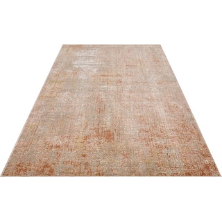 Outdoorteppich NOURISTAN "Gizeh" Teppiche Gr. B/L: 115 cm x 170 cm, 3 mm, 1 St., rot (creme,rot) Orientalische Muster