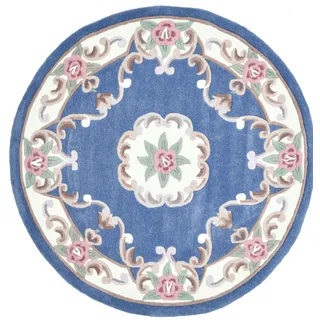 THEKO Ming 501 blau ¦ Synthetische Fasern ¦ Maße (cm): B: 150 H: 1,4