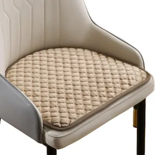U-förmige,rutschfeste Küchenstuhlpolster Sitzkissen aus Baumwolle Hufeisenkissen für Esszimmerstühle(41 * 44cm) Waschbare für Esszimmer, Garten, Küche, Büro-(nur Kissen).