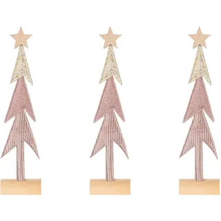creativ home Dekobaum Rosa 31 cm