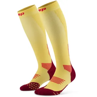 CEP CORE 5.0 TALL – Kompressionsstrümpfe Damen für lange Läufe – Kompressionssocken mit Air-Channels & verstärkten Zonen – laufsocken kompression damen für Regeneration & stabilen Halt - 40-43
